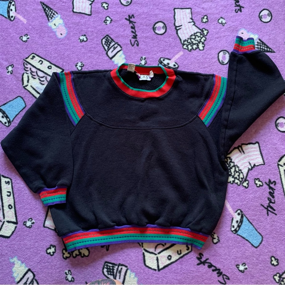 Vintage Blast Child Crewneck Sweater 4-6t